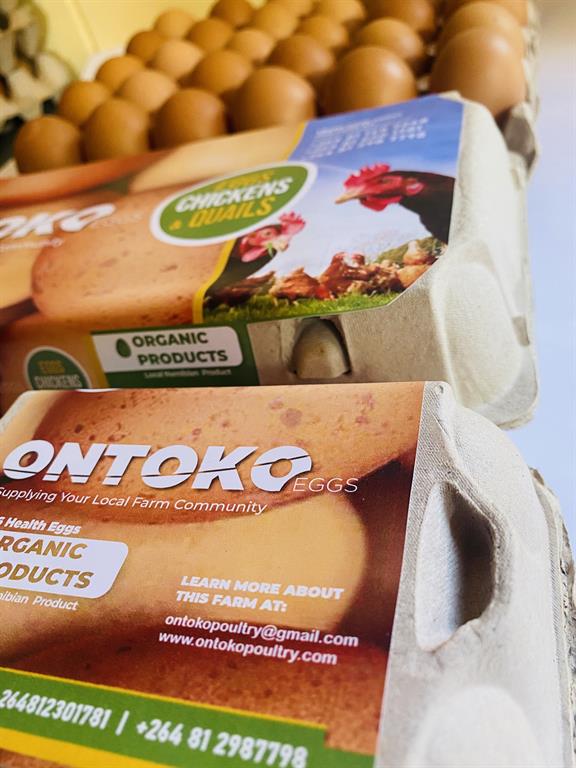 Ontoko branded eggs in 2020
